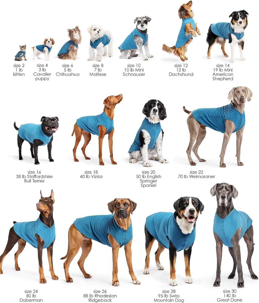Goldpaw Stretch Fleece Dog Sweater, Red, Size 12