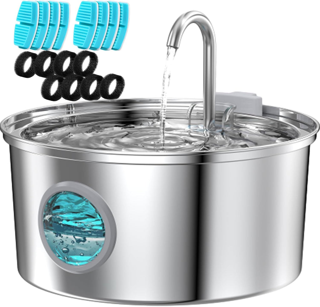 Cat Water Fountain Stainless Steel: Cat Fountain for Drinking