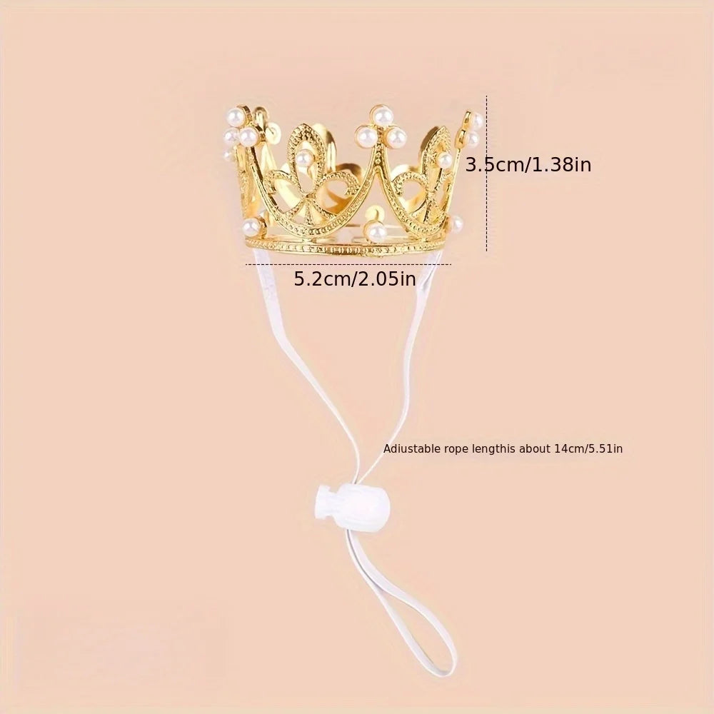 Pet Crown Hat Pet Party Birthday Decorations Pet Holiday Decorations Pet Supplies
