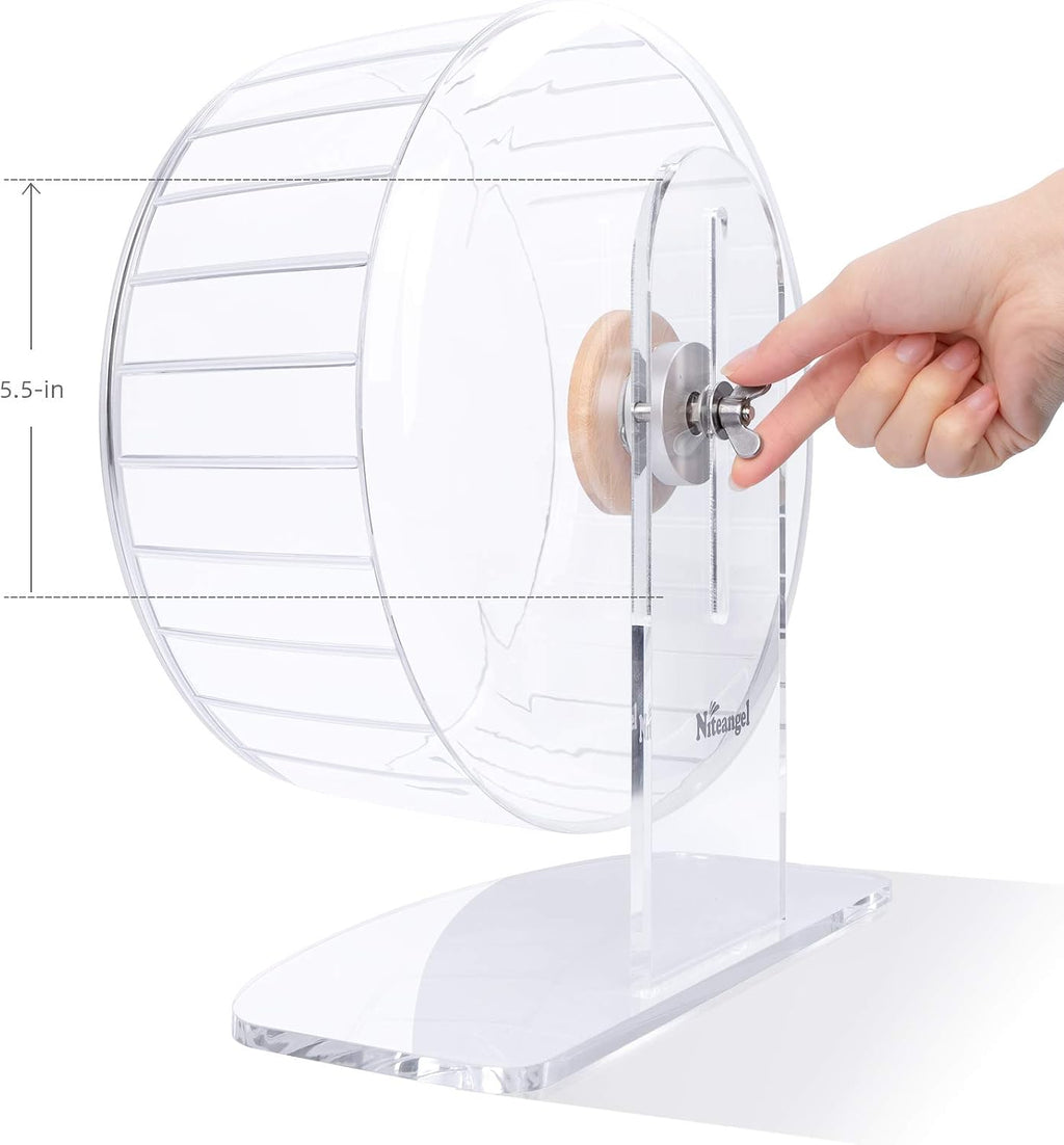 Super-Silent Hamster Exercise Wheels: Quiet 11 Inch Running Wheel