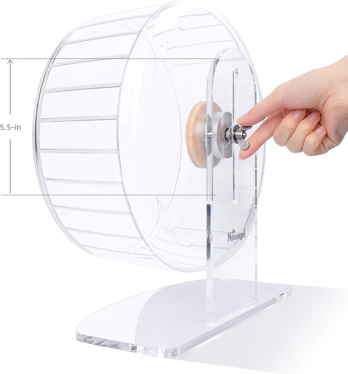 Super-Silent Hamster Exercise Wheels: Quiet 11 Inch Running Wheel