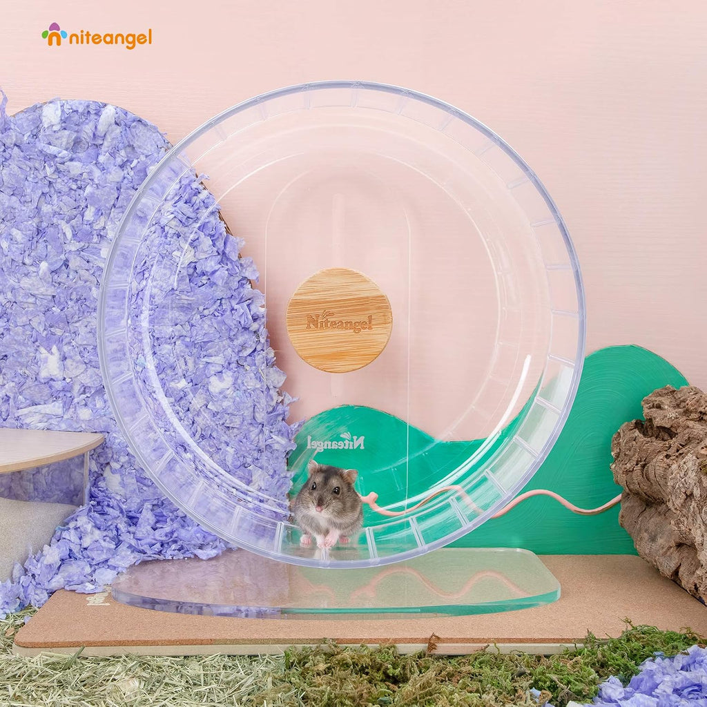 Super-Silent Hamster Exercise Wheels: Quiet 11 Inch Running Wheel